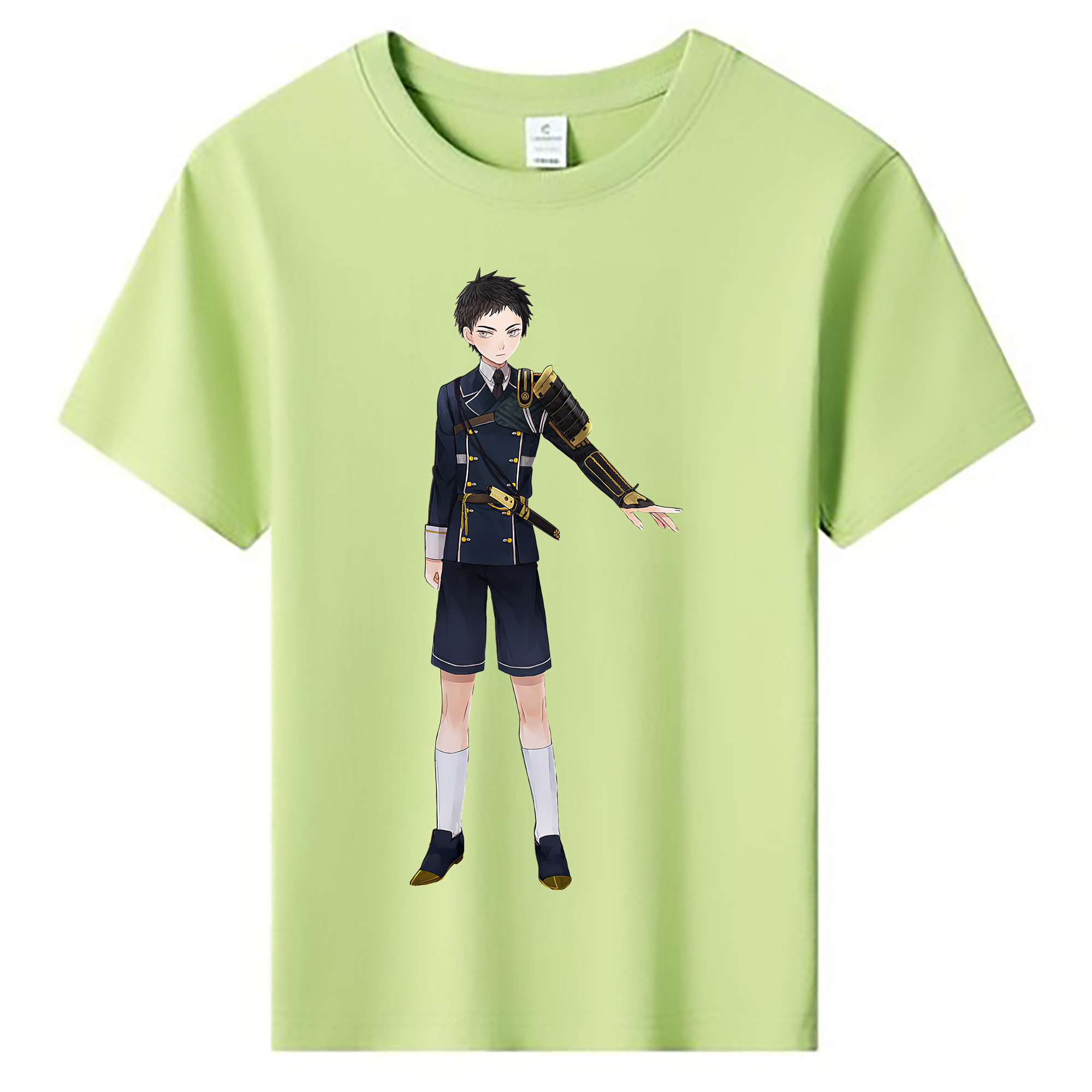 （画像用） 刀剣乱舞 Touken Ranbu 綿100％キッズTシャツ（フロントプリント）